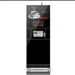 Vertical fully automatic freshly ground coffee maker